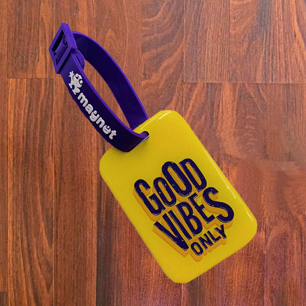 Check Out Our Good Vibes Bag Tag At Best Prices In India | Personalize ...